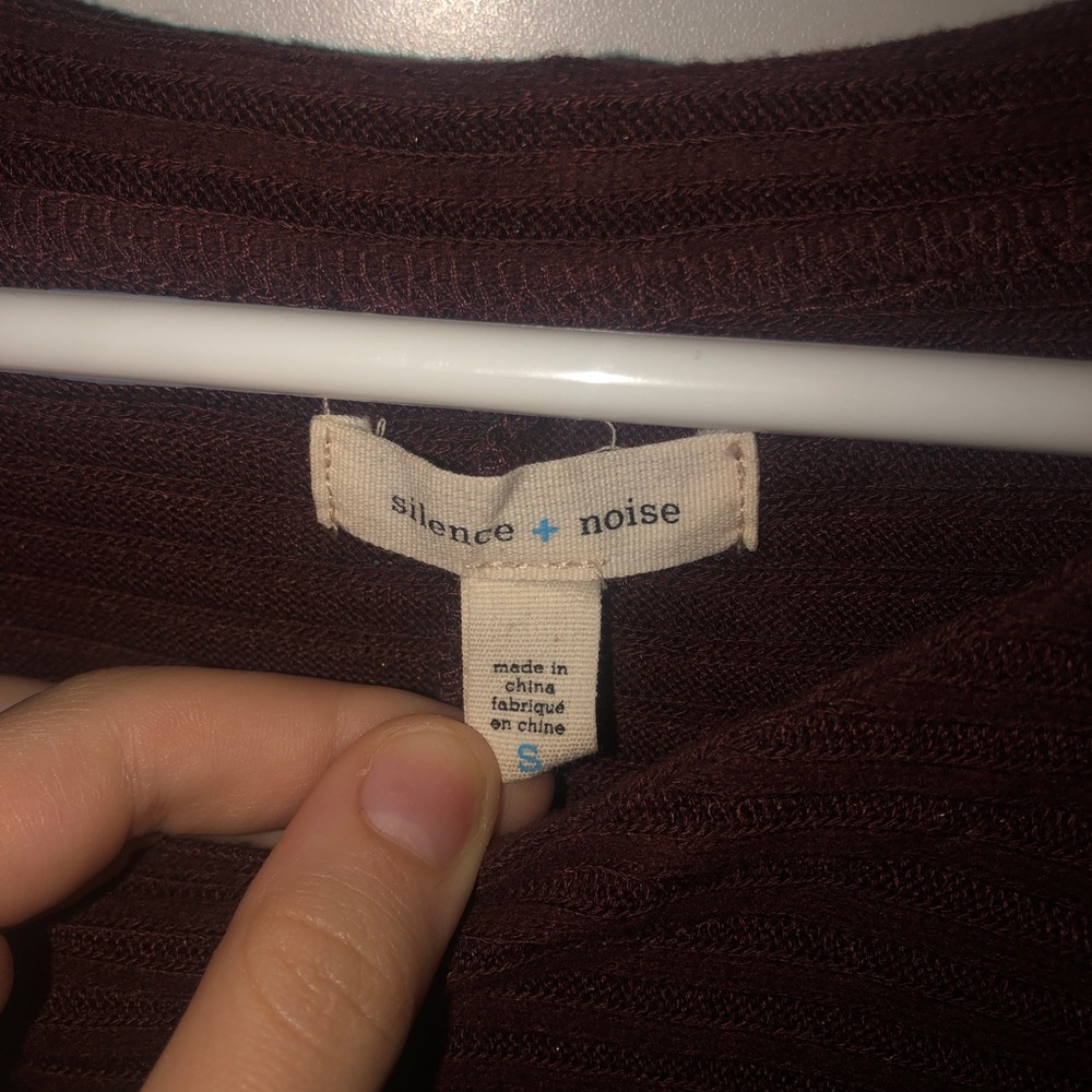 Silence+Noise ribbed sweater